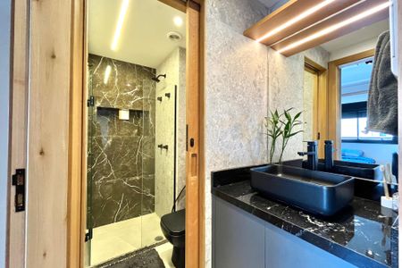 Apartamento à venda com 37m², 1 quarto e sem vaga Apartamento à venda com 37m², 1 quarto e sem vagaBanheiro