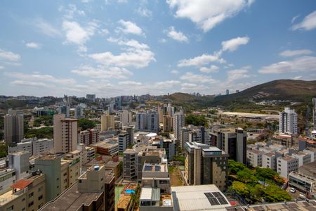 Vista da Varanda da Sala de apartamento à venda com 3 quartos, 110m² em Buritis, Belo Horizonte