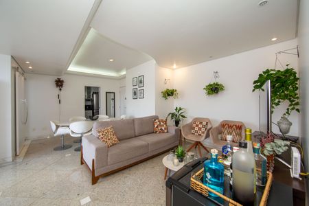 Sala de apartamento à venda com 3 quartos, 110m² em Buritis, Belo Horizonte