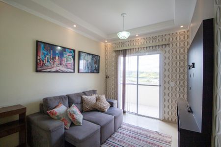 Sala de apartamento para alugar com 2 quartos, 56m² em Centro, Votorantim