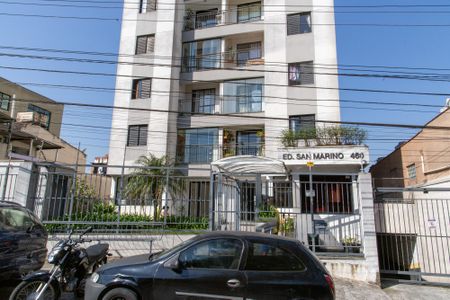 Apartamento à venda com 60m², 2 quartos e 1 vagaFachada e portaria