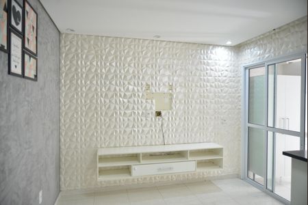 Sala de apartamento à venda com 2 quartos, 56m² em Vila Camilópolis, Santo André