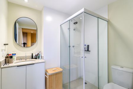 Studio à venda com 30m², 1 quarto e sem vaga Studio à venda com 30m², 1 quarto e sem vagaBanheiro