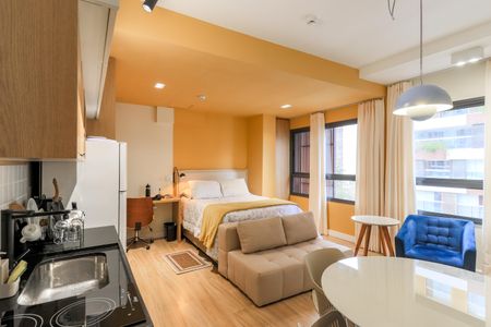 Studio à venda com 30m², 1 quarto e sem vaga Studio à venda com 30m², 1 quarto e sem vagaCozinha