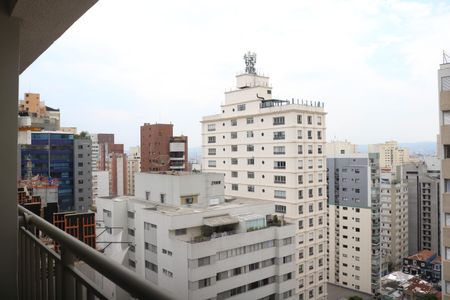 Varanda de kitnet/studio para alugar com 1 quarto, 24m² em Perdizes, São Paulo