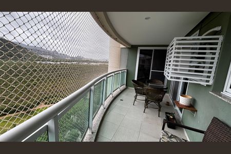 Varanda de apartamento à venda com 1 quarto, 79m² em Barra da Tijuca, Rio de Janeiro