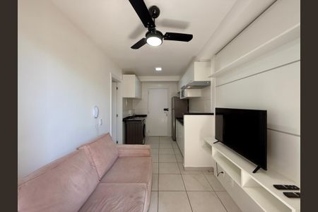 Sala de apartamento para alugar com 1 quarto, 28m² em Jardim Caravelas, São Paulo