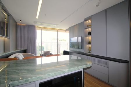 Apartamento para alugar com 53m², 1 quarto e 1 vagaSala/Cozinha