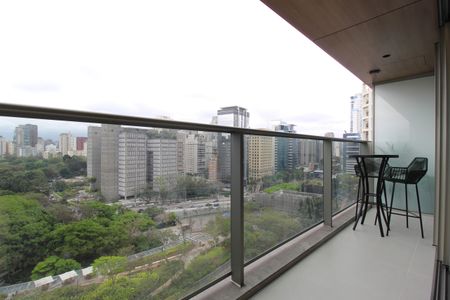 Varanda de apartamento à venda com 1 quarto, 53m² em Vila Olímpia, São Paulo
