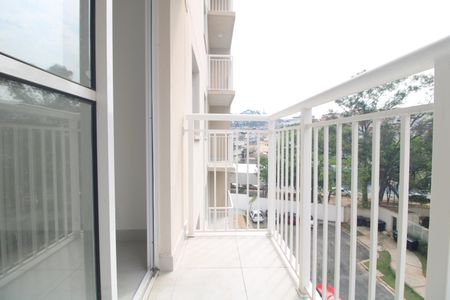 Varanda Sala de apartamento para alugar com 1 quarto, 36m² em Jardim Itacolomi, São Paulo