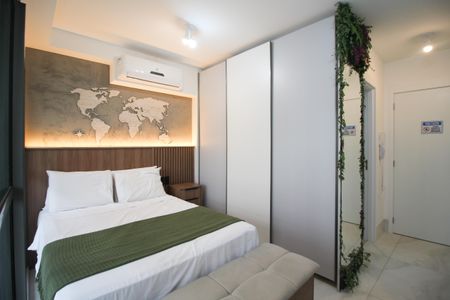 Studio de kitnet/studio para alugar com 1 quarto, 25m² em Indianópolis, São Paulo