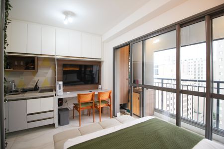 Studio de kitnet/studio para alugar com 1 quarto, 25m² em Indianópolis, São Paulo