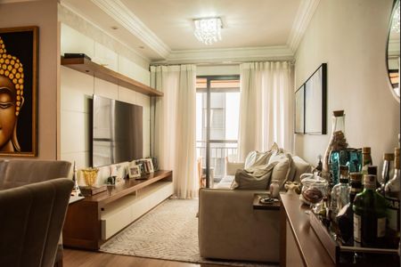 Sala de apartamento à venda com 3 quartos, 71m² em Chácara Inglesa, São Paulo
