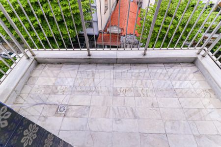 Varanda da Sala de apartamento para alugar com 1 quarto, 58m² em Méier, Rio de Janeiro