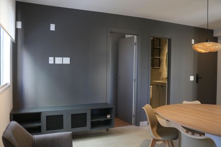Sala de apartamento para alugar com 1 quarto, 39m² em Barra Funda, São Paulo