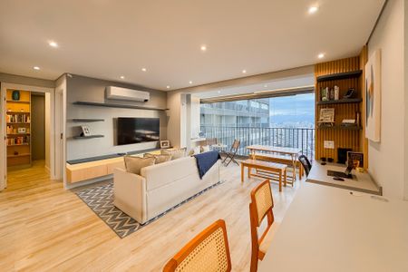 Sala de apartamento à venda com 2 quartos, 72m² em Ipiranga, São Paulo