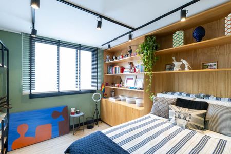 Quarto  de apartamento à venda com 2 quartos, 97m² em Consolação, São Paulo