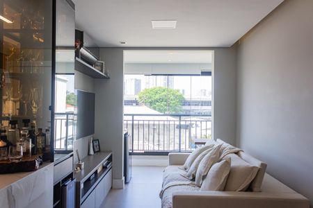 Sala/Cozinha de apartamento à venda com 2 quartos, 62m² em Barra Funda, São Paulo