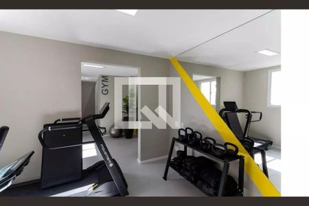 Apartamento para alugar com 42m², 1 quarto e 1 vaga Apartamento para alugar com 42m², 1 quarto e 1 vagaÁrea comum - Academia