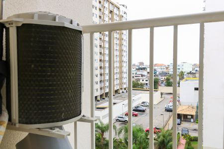 Varanda da Sala de apartamento à venda com 2 quartos, 54m² em Del Castilho, Rio de Janeiro