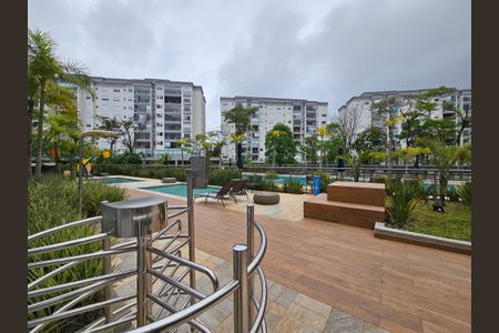 Apartamento à venda com 66m², 1 quarto e 2 vagas Apartamento à venda com 66m², 1 quarto e 2 vagasÁrea comum - Piscina