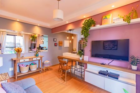 Sala de apartamento à venda com 2 quartos, 65m² em Vila Santa Catarina, São Paulo