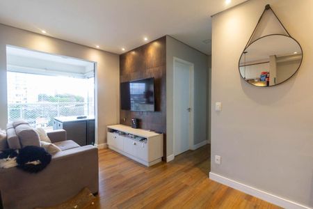 Sala de apartamento para alugar com 2 quartos, 55m² em Jardim Analia Franco, São Paulo