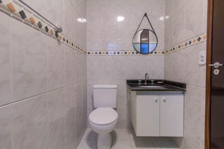 Banheiro de kitnet/studio para alugar com 1 quarto, 21m² em Vila Centenario, São Paulo