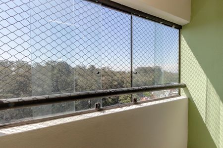 Varanda da Sala de apartamento para alugar com 2 quartos, 60m² em Jardim das Flores, São Paulo