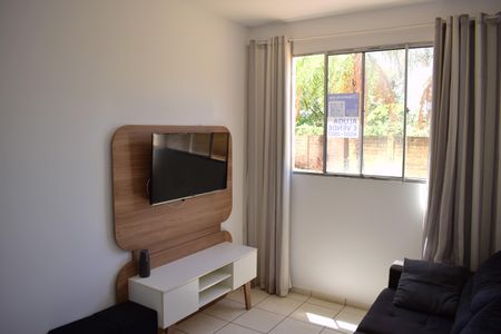 Sala de apartamento para alugar com 2 quartos, 45m² em Parque dos Lagos, Ribeirão Preto