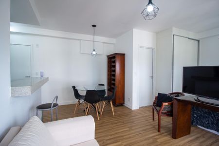 Sala  de apartamento para alugar com 1 quarto, 37m² em Jardim Portal da Colina, Sorocaba