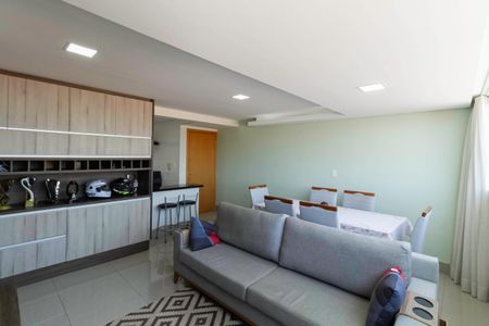 Sala de apartamento para alugar com 2 quartos, 64m² em Itapoã, Belo Horizonte