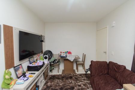 Sala de apartamento para alugar com 2 quartos, 45m² em Santa Maria, Contagem