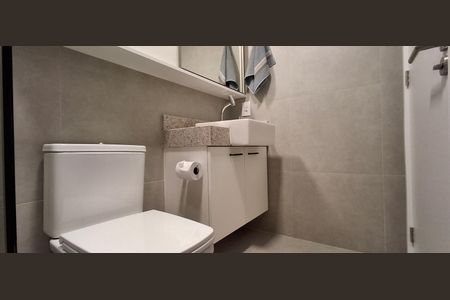 Studio para alugar com 31m², 1 quarto e sem vaga Studio para alugar com 31m², 1 quarto e sem vagaBanheiro