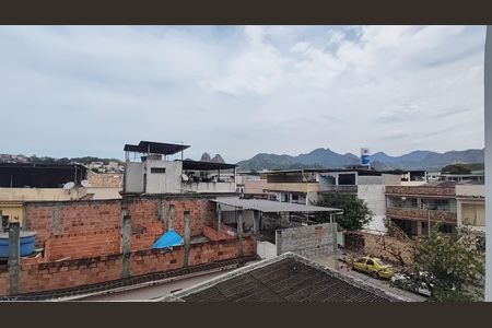 Vista do Quarto de apartamento para alugar com 1 quarto, 55m² em Curicica, Rio de Janeiro