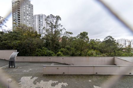 Sacada vista  de apartamento à venda com 2 quartos, 47m² em Vila Andrade, São Paulo