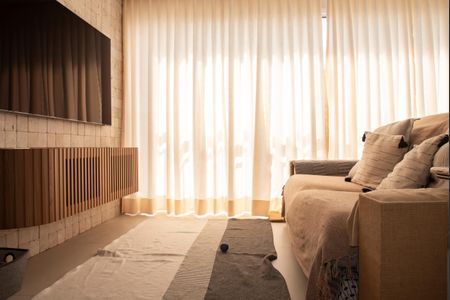 Sala de apartamento para alugar com 3 quartos, 97m² em Chácara Inglesa, São Paulo