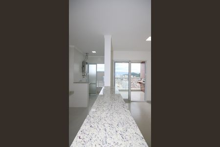Sala de apartamento para alugar com 2 quartos, 66m² em Canto do Forte, Praia Grande