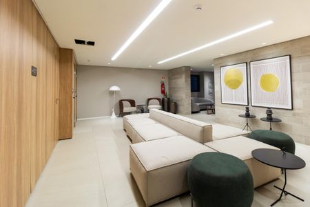 Apartamento à venda com 61m², 1 quarto e 1 vaga Apartamento à venda com 61m², 1 quarto e 1 vagaÁrea Comum - Lounge Café