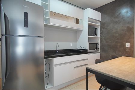 Cozinha de kitnet/studio para alugar com 1 quarto, 35m² em Centro, Novo Hamburgo
