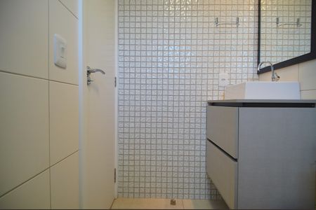 Banheiro de kitnet/studio para alugar com 1 quarto, 35m² em Centro, Novo Hamburgo