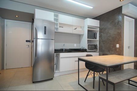 Cozinha de kitnet/studio para alugar com 1 quarto, 35m² em Centro, Novo Hamburgo