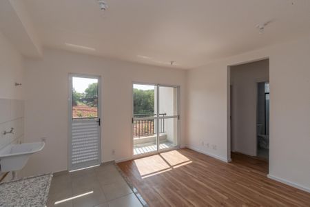 Sala/Cozinha de apartamento para alugar com 2 quartos, 48m² em Jardim Nova Alvorada, Hortolândia