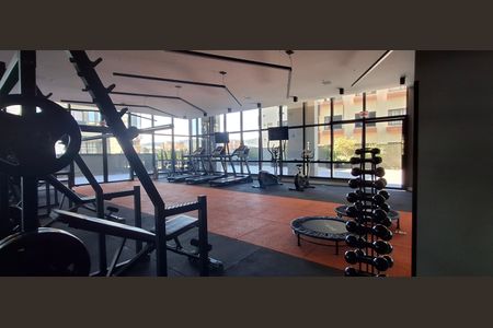 Studio para alugar com 31m², 1 quarto e sem vaga Studio para alugar com 31m², 1 quarto e sem vagaÁrea comum - Academia
