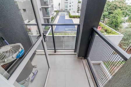 Varanda de apartamento à venda com 1 quarto, 26m² em Pinheiros, São Paulo