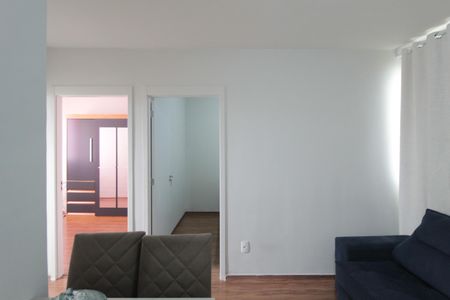 Sala de apartamento para alugar com 2 quartos, 50m² em São Pedro, Ribeirão das Neves