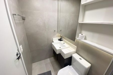 Studio à venda com 24m², 1 quarto e sem vaga Studio à venda com 24m², 1 quarto e sem vagaBanheiro