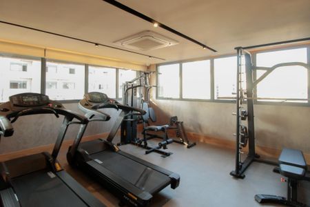 Studio à venda com 25m², 0 quarto e 1 vaga Studio à venda com 25m², 0 quarto e 1 vagaÁrea comum - Academia