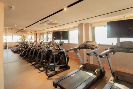 Studio à venda com 25m², 0 quarto e 1 vaga Studio à venda com 25m², 0 quarto e 1 vagaÁrea comum - Academia