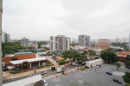 Vista de kitnet/studio para alugar com 1 quarto, 26m² em Indianópolis, São Paulo